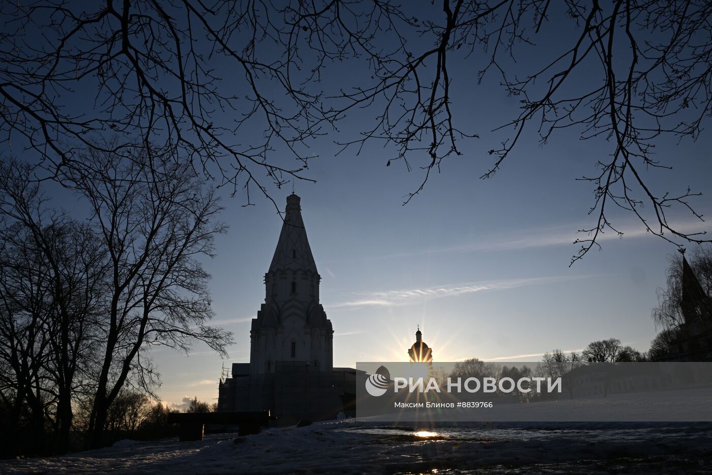 Теплая погода в Москве