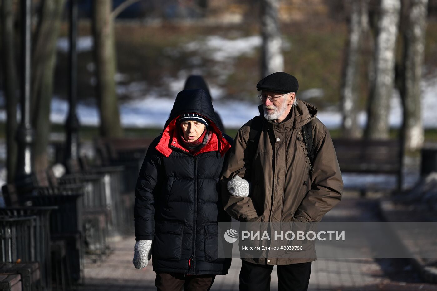 Теплая погода в Москве