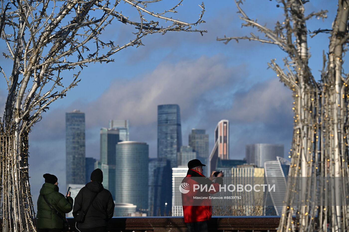 Теплая погода в Москве