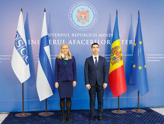 Действующий председатель ОБСЕ Валтонен посетила Молдавию с официальным визитом