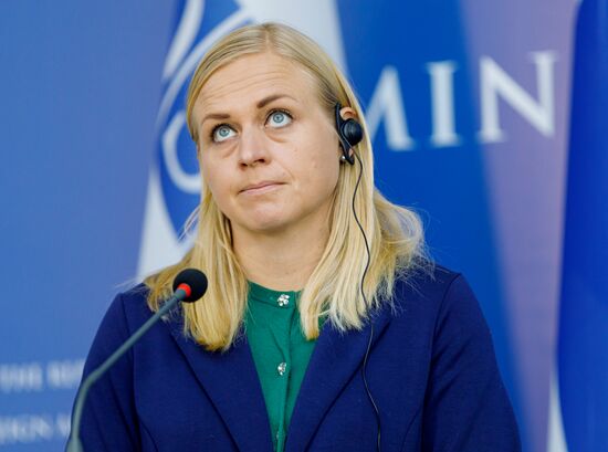 Действующий председатель ОБСЕ Валтонен посетила Молдавию с официальным визитом