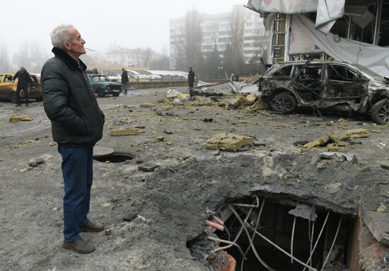 ВСУ нанесли ракетный удар по супермаркету в Донецке 