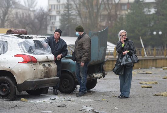 ВСУ нанесли ракетный удар по супермаркету в Донецке 