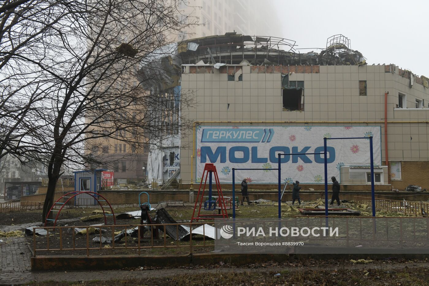 ВСУ нанесли ракетный удар по супермаркету в Донецке 