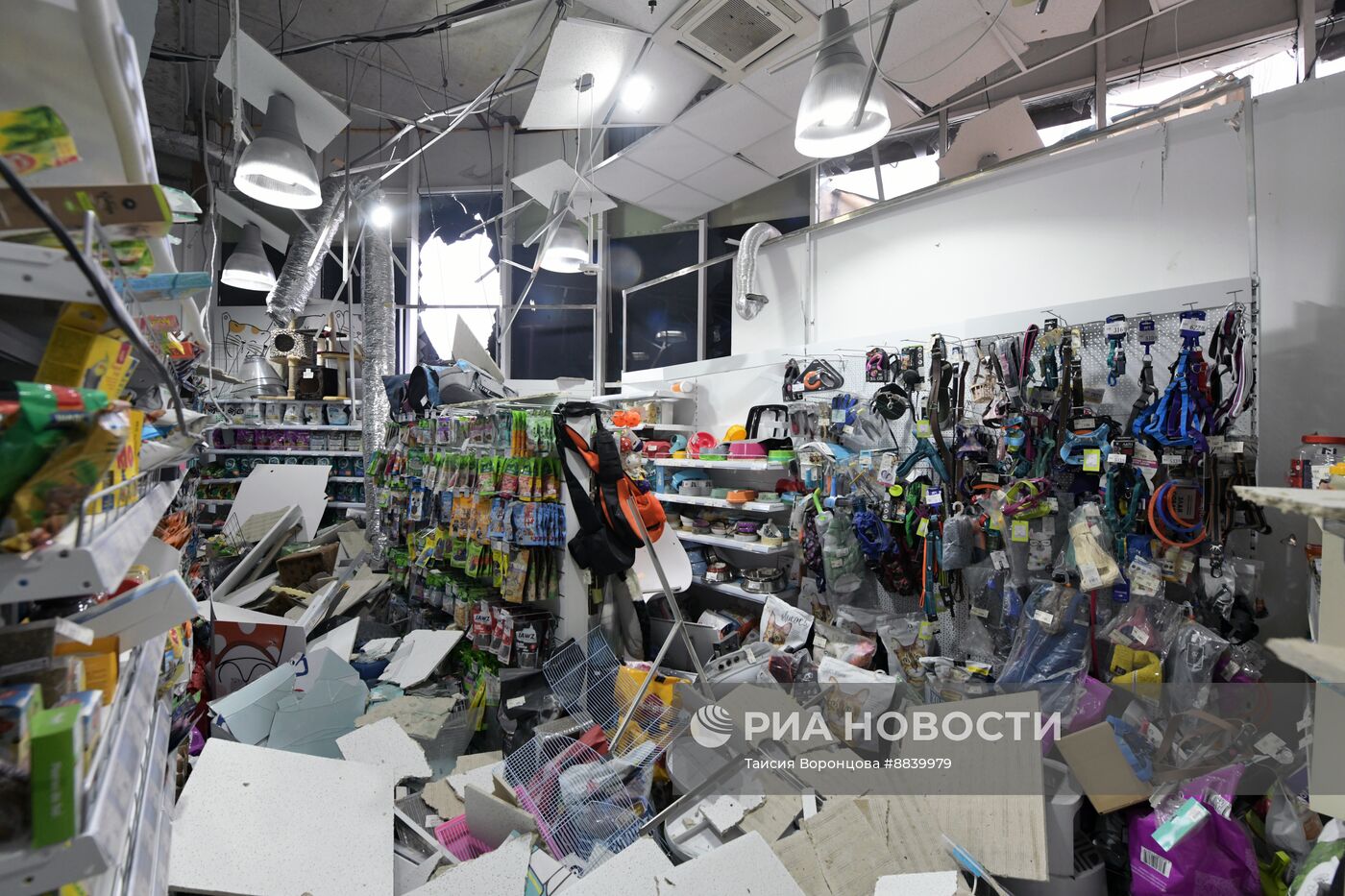 ВСУ нанесли ракетный удар по супермаркету в Донецке