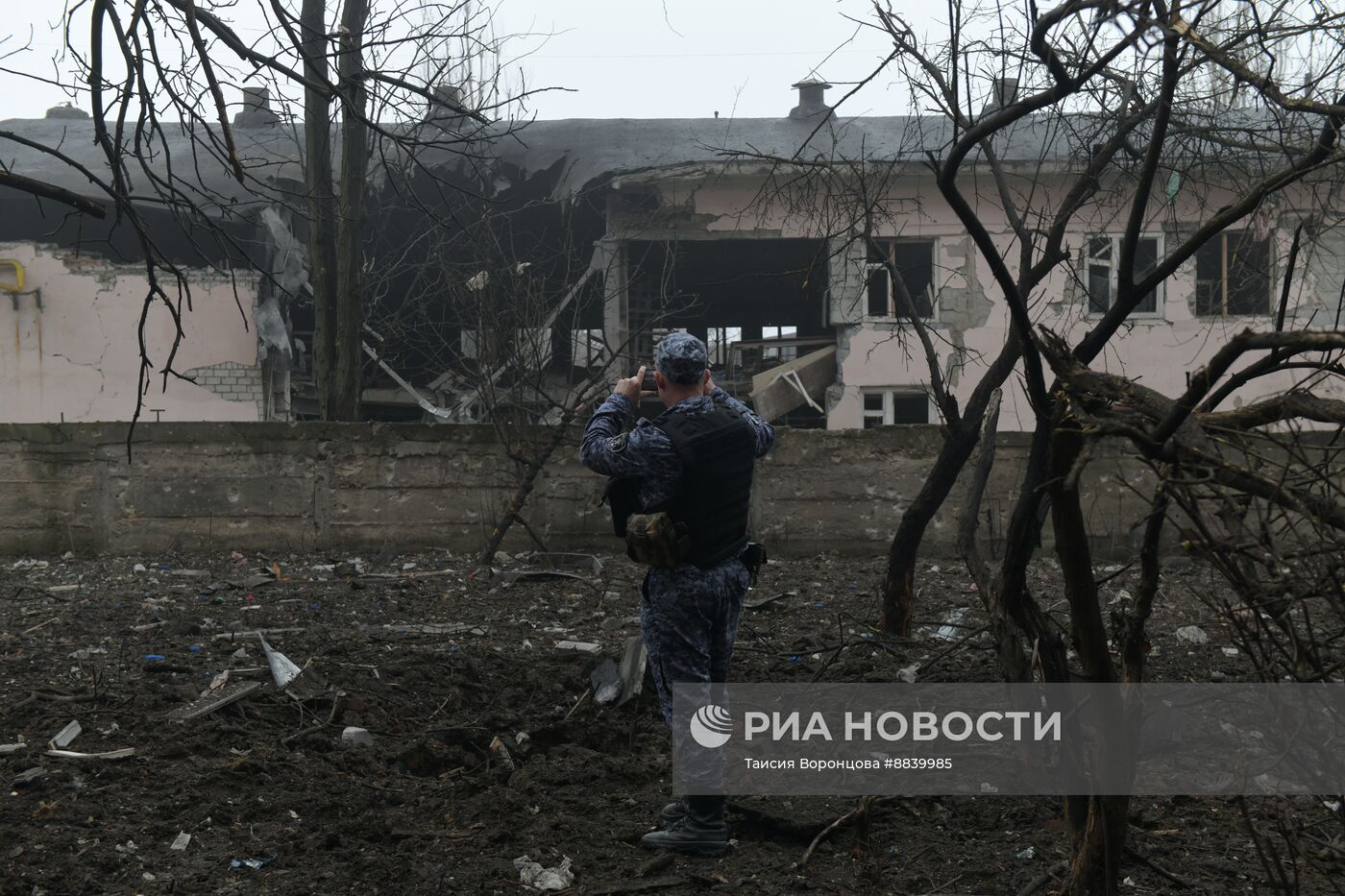 ВСУ нанесли ракетный удар по супермаркету в Донецке 