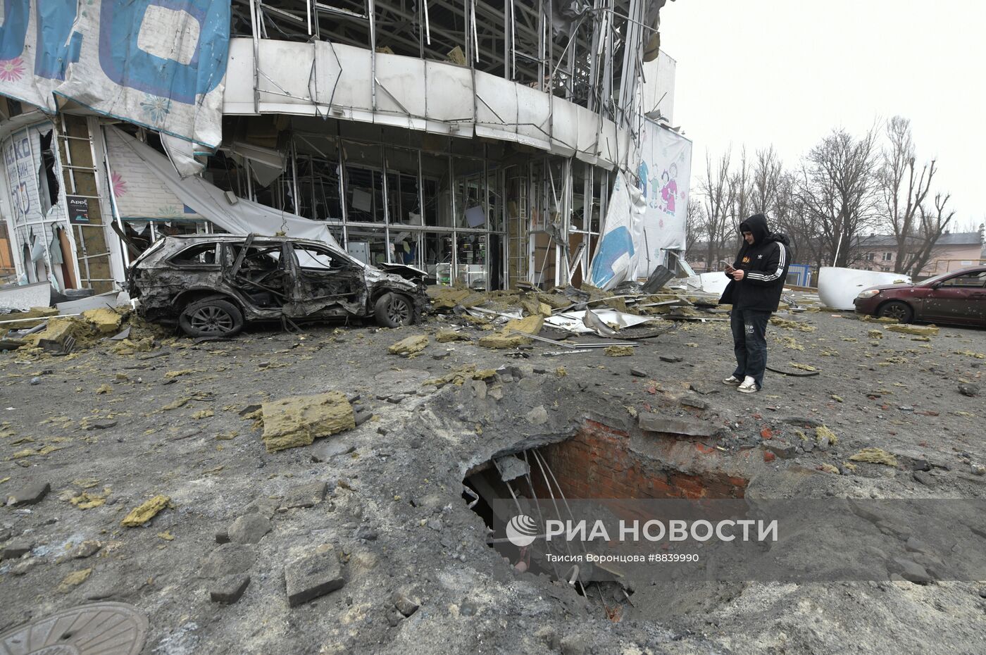 ВСУ нанесли ракетный удар по супермаркету в Донецке 