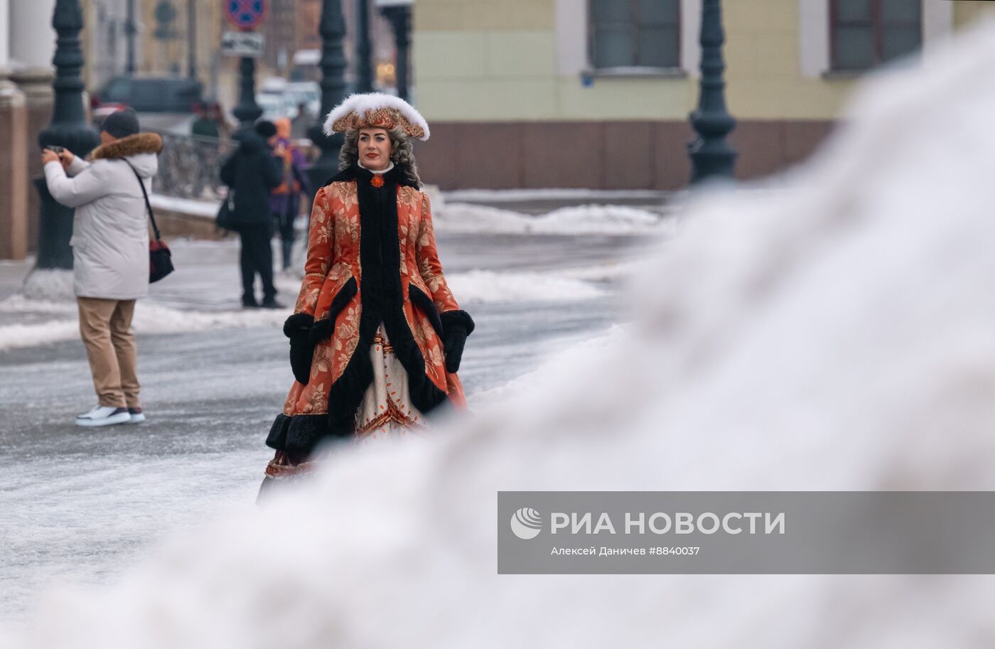 Уборка снега в Санкт-Петербурге