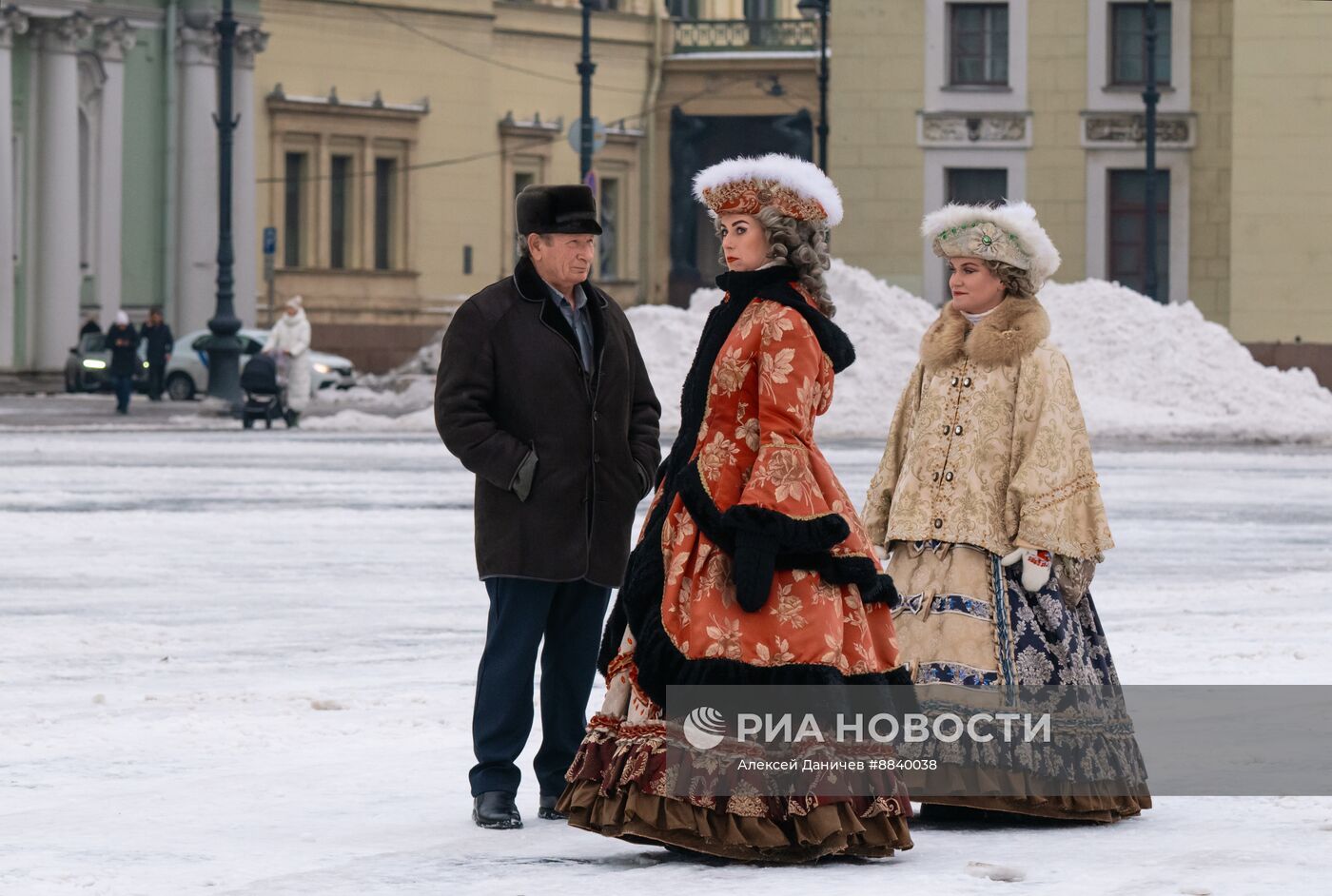 Уборка снега в Санкт-Петербурге