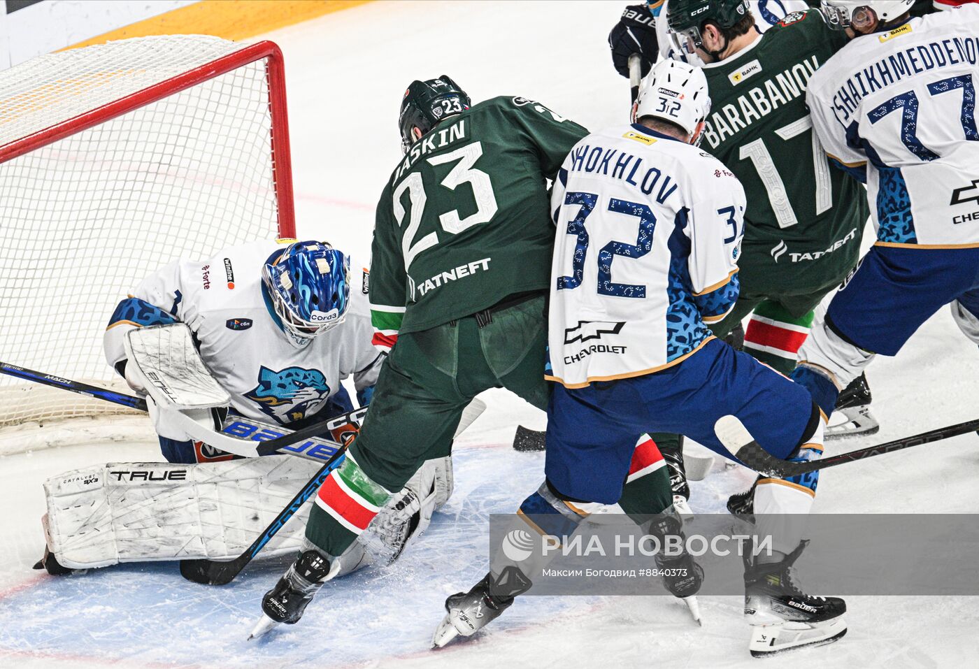 Хоккей. КХЛ. Матч "Ак Барс" - "Барыс"