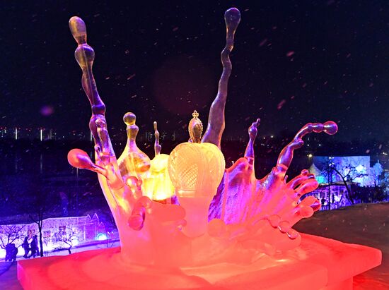 Фестиваль "Волшебный лед Сибири"