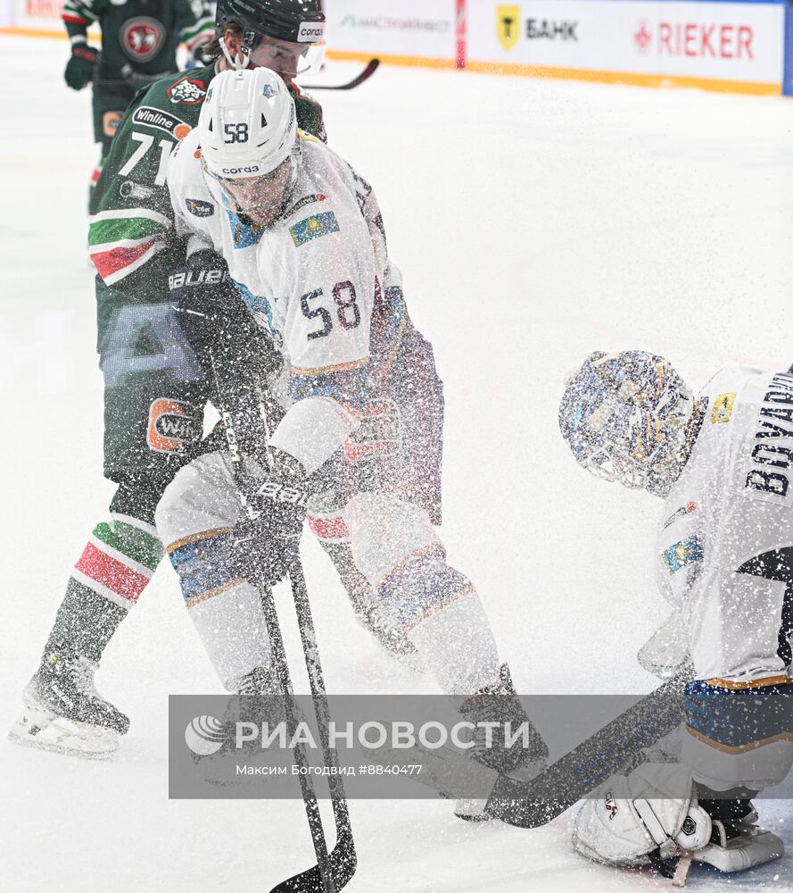 Хоккей. КХЛ. Матч "Ак Барс" - "Барыс"