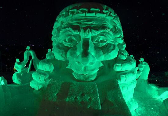 Фестиваль "Волшебный лед Сибири"