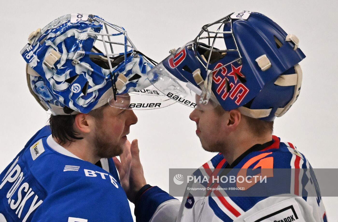 Хоккей. КХЛ. Матч "Динамо М" - СКА