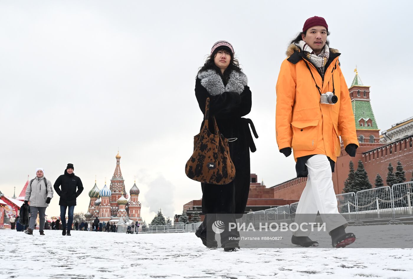 Снег в Москве