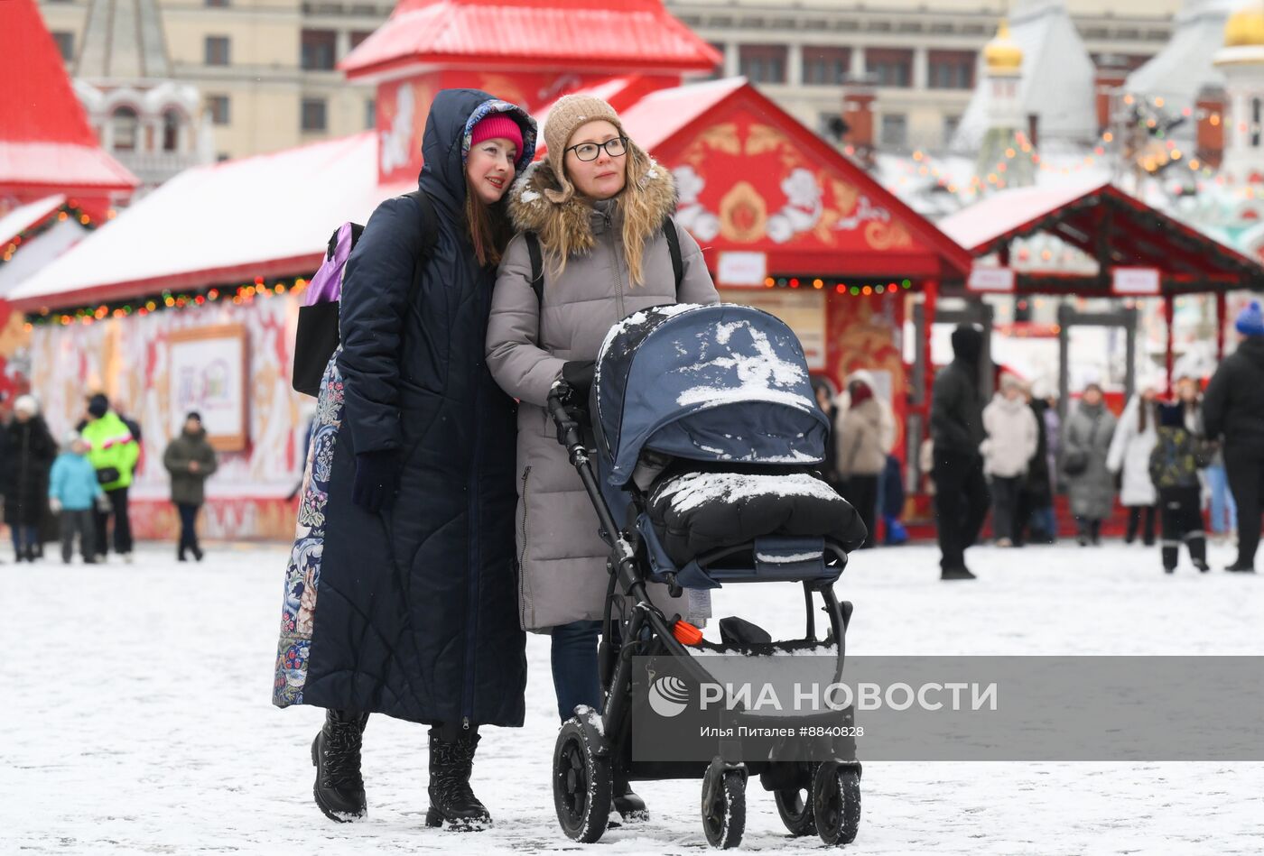 Снег в Москве