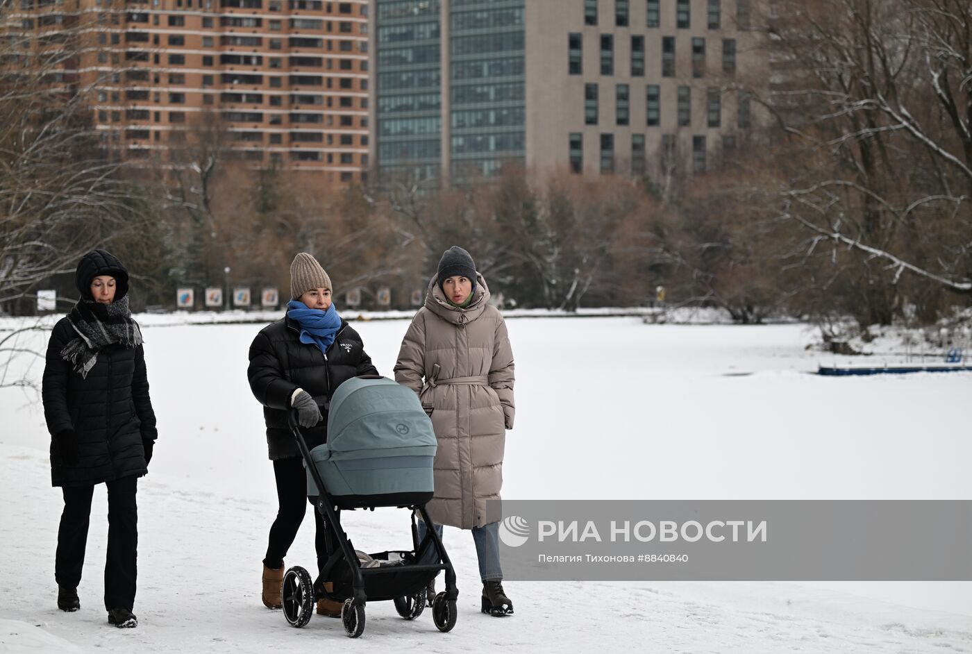 Снег в Москве