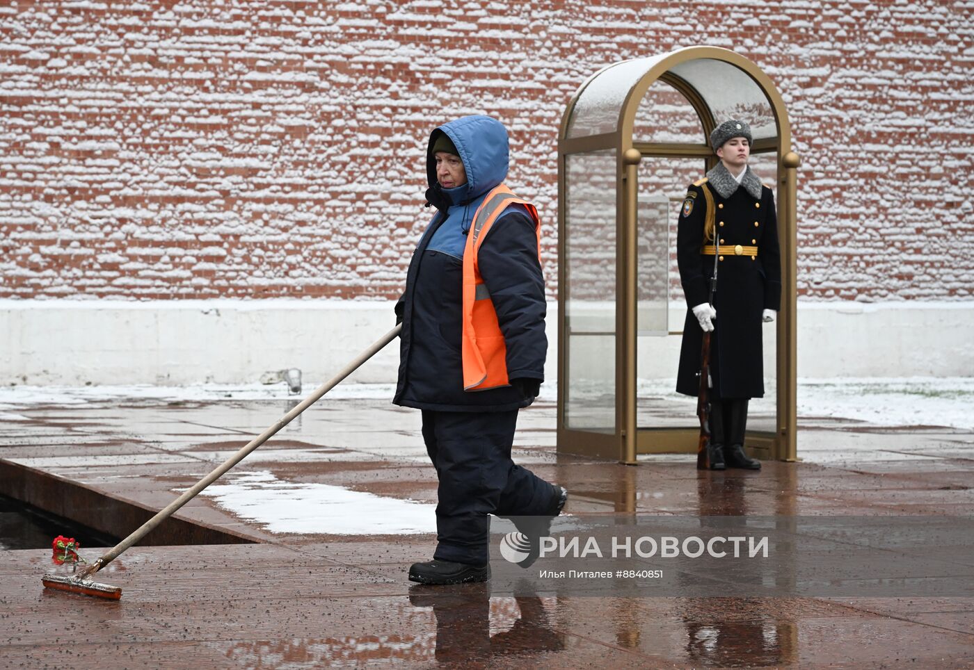 Снег в Москве