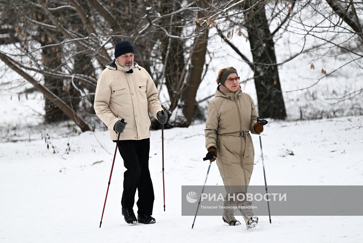 Снег в Москве