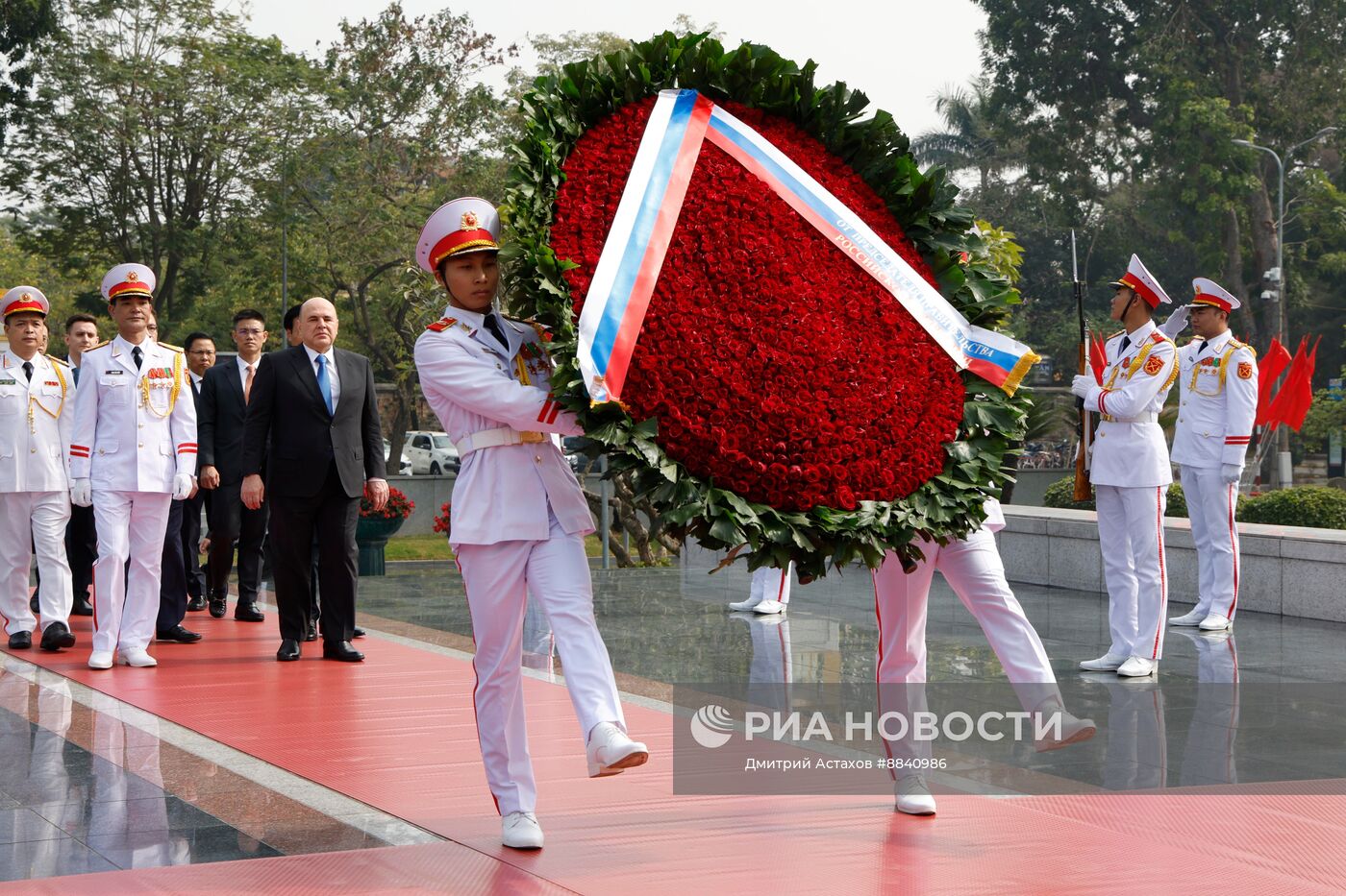 Официальный визит премьер-министра РФ Михаила Мишустина во Вьетнам