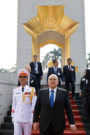 Официальный визит премьер-министра РФ Михаила Мишустина во Вьетнам