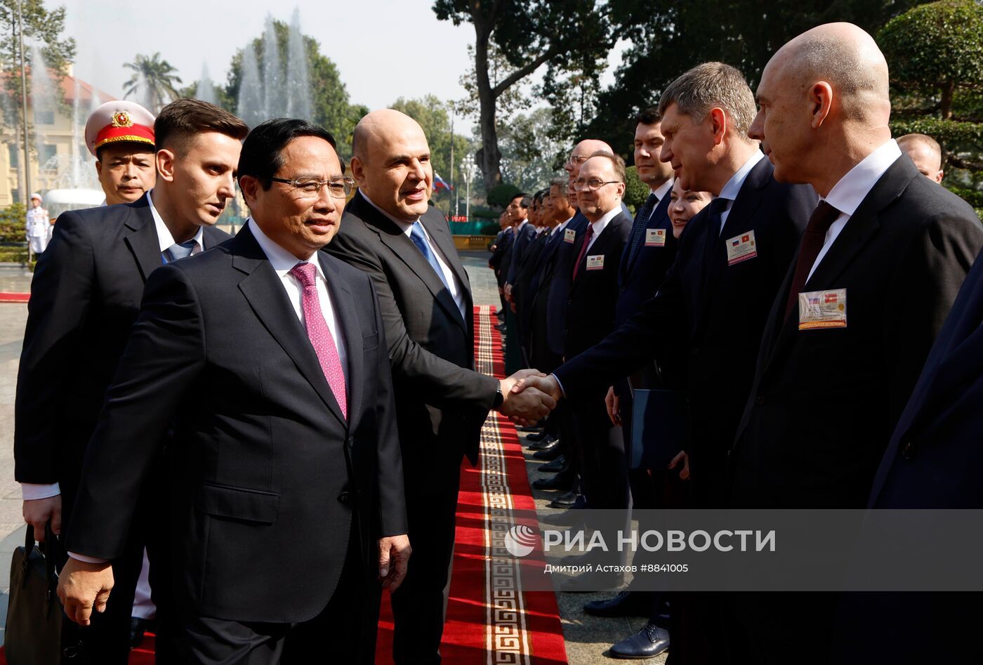 Официальный визит премьер-министра РФ Михаила Мишустина во Вьетнам