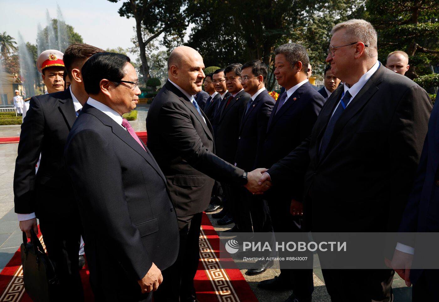 Официальный визит премьер-министра РФ Михаила Мишустина во Вьетнам