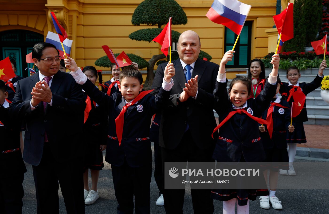 Официальный визит премьер-министра РФ Михаила Мишустина во Вьетнам