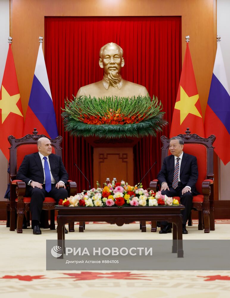 Официальный визит премьер-министра РФ Михаила Мишустина во Вьетнам