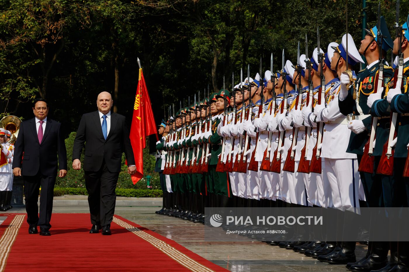 Официальный визит премьер-министра РФ Михаила Мишустина во Вьетнам