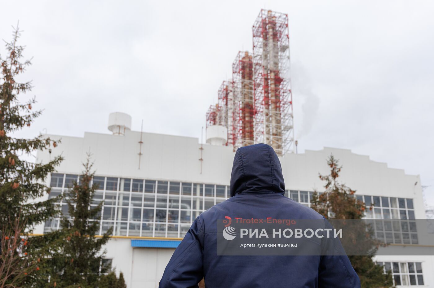 Работа электростанции "Тиротекс-энерго" в Приднестровье