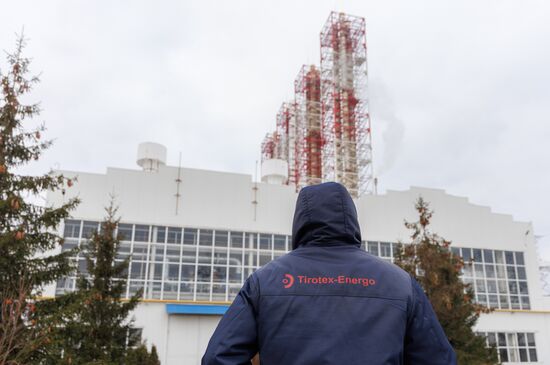 Работа электростанции "Тиротекс-энерго" в Приднестровье