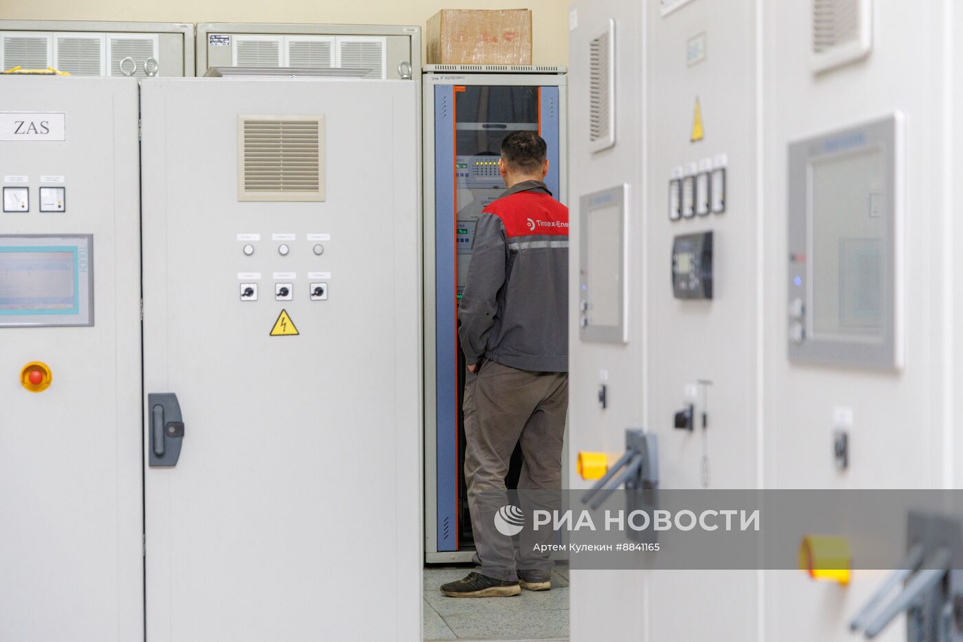 Работа электростанции "Тиротекс-энерго" в Приднестровье