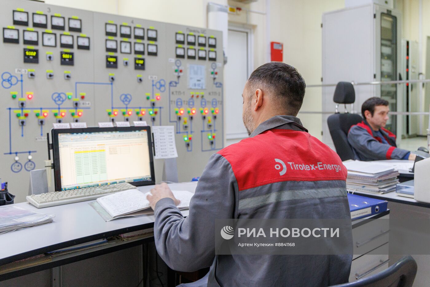 Работа электростанции "Тиротекс-энерго" в Приднестровье