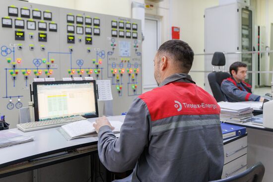 Работа электростанции "Тиротекс-энерго" в Приднестровье