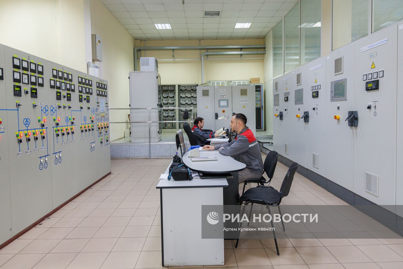 Работа электростанции "Тиротекс-энерго" в Приднестровье