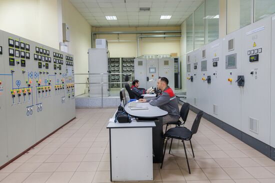 Работа электростанции "Тиротекс-энерго" в Приднестровье