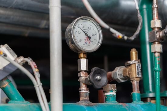 Работа электростанции "Тиротекс-энерго" в Приднестровье