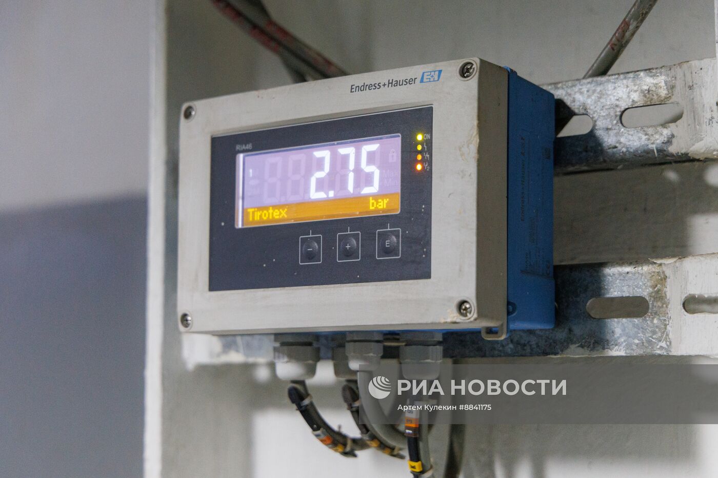 Работа электростанции "Тиротекс-энерго" в Приднестровье