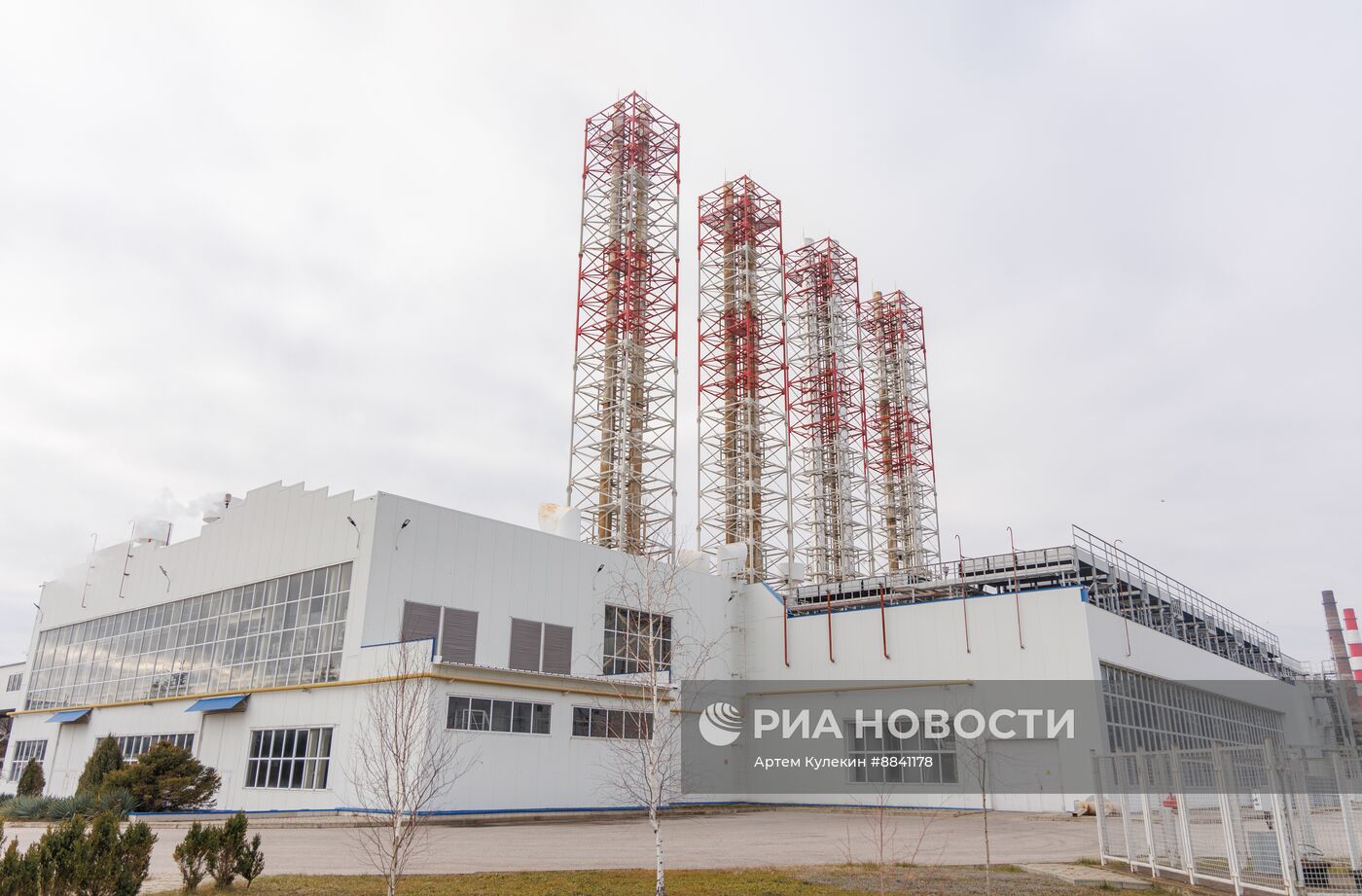 Работа электростанции "Тиротекс-энерго" в Приднестровье