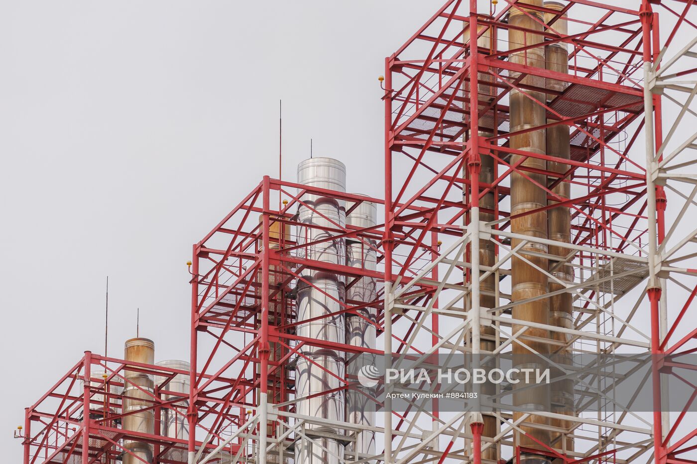 Работа электростанции "Тиротекс-энерго" в Приднестровье