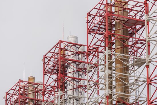 Работа электростанции "Тиротекс-энерго" в Приднестровье