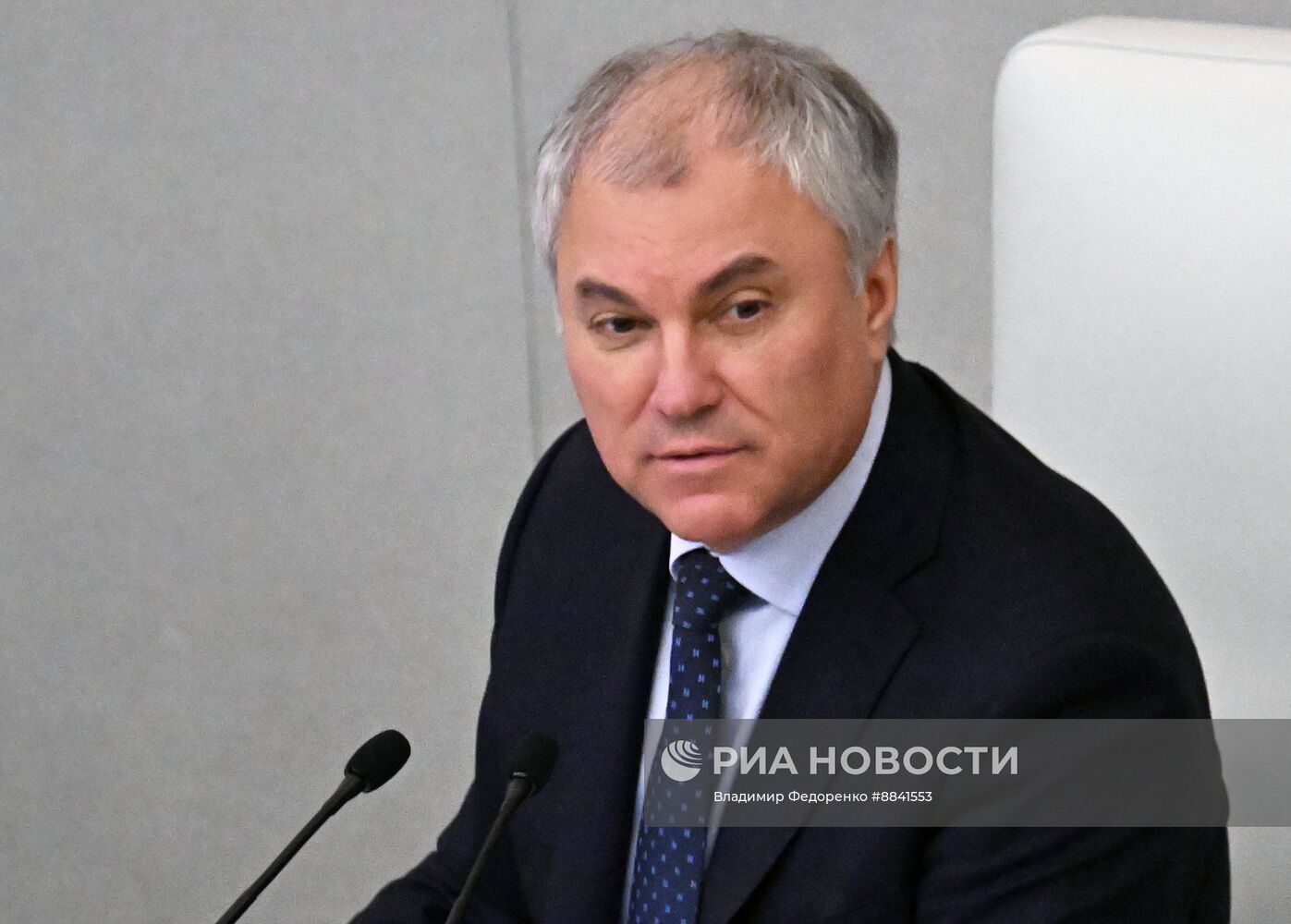 Пленарное заседание Госдумы РФ 