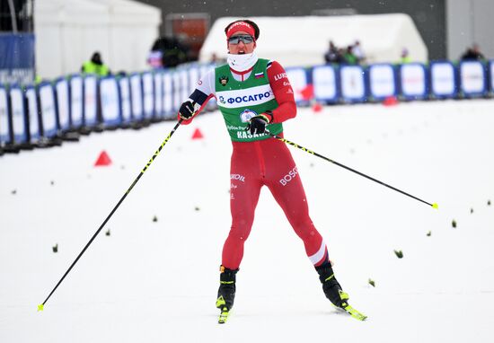 Лыжные гонки. Кубок России. Свободный стиль. Мужчины. 15 км