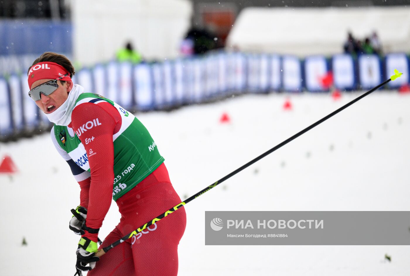 Лыжные гонки. Кубок России. Свободный стиль. Мужчины. 15 км