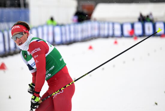 Лыжные гонки. Кубок России. Свободный стиль. Мужчины. 15 км