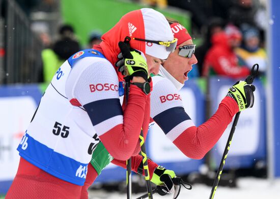 Лыжные гонки. Кубок России. Свободный стиль. Мужчины. 15 км