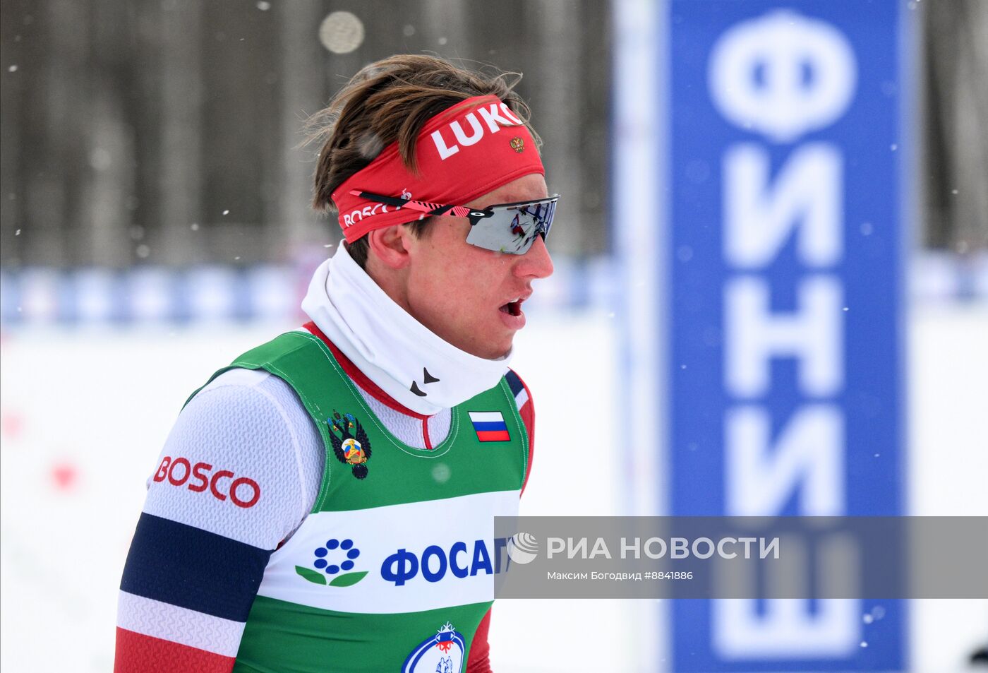 Лыжные гонки. Кубок России. Свободный стиль. Мужчины. 15 км