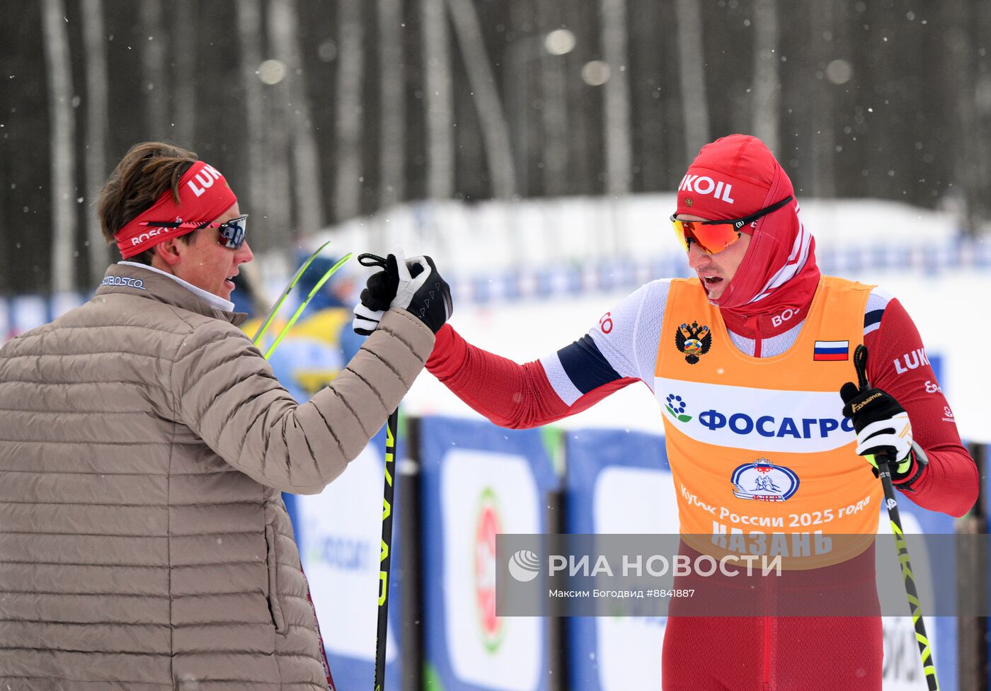 Лыжные гонки. Кубок России. Свободный стиль. Мужчины. 15 км