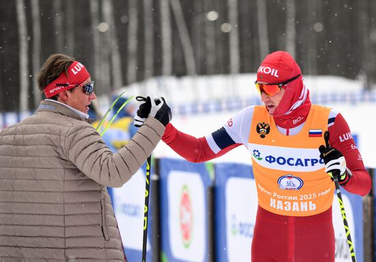 Лыжные гонки. Кубок России. Свободный стиль. Мужчины. 15 км